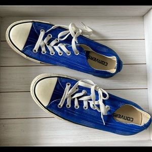 Blue Chuck Taylor Converse Shoes